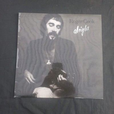 ROGER COOK- ALRIGHT- VINYL LP 2383 357 A4 B3 UK NEAR MINT VINYL CONDITION 