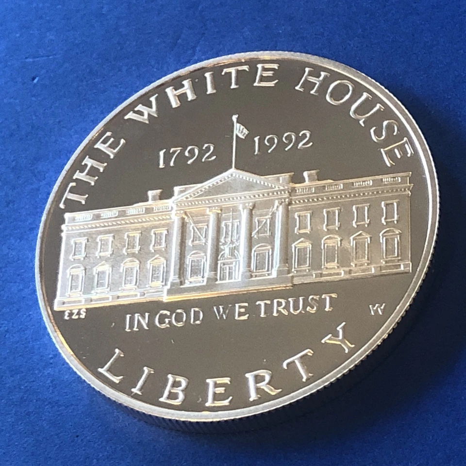 1992-W White House One Dollar Silver Commemorative Stunning Uncirculated Beauty - Image 3 of 4