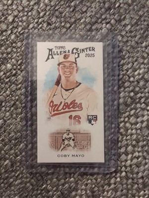2025 Topps Allen&Ginter Mini N222 Rookie Coby Mayo Card#N222-21