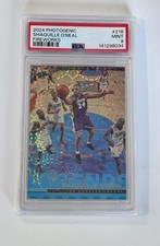 2024-25 Panini Photogenic Shaquille O’Neal Fireworks #/5 Lakers PSA 9