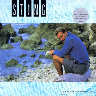 Sting - Love Is The Seventh Wave New Mix - Used Vinyl Record 12 - G5628z