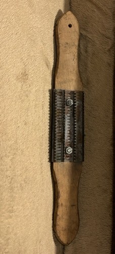 Buffing Wheel Rake 15" Steel Head Wood Handle Polishing Cleaner