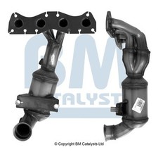 Image of BM CATALYSTS Catalytic Converter Front Fits Citroen Mini Peugeot + Fitting Kit