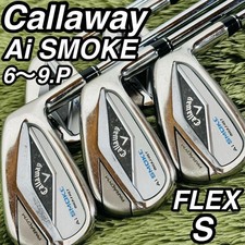 Callaway PARADYM Ai SMOKE MAX FAST Irons #6-9,Pw(5Clubs)/NSPRO Zelos7/Flex:Stiff