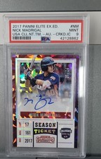 2017 Panini Elite Extra Edition - USA Baseball Nick Madrigal #USAT-NM (AU, RC)