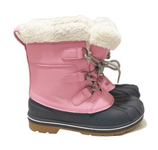 Cat  Jack Girls/Youth Size 4 Pink Winter/Snow Boots