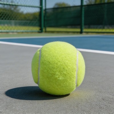 High Bounce 1 Stück Tennisball für Hunde ideal für Training und Spiel 6 4CM