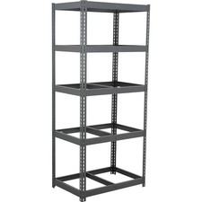 Boltless Extra Heavy Duty Shelving 48"W x 12"D x 72"H 5 Shelves No Deck