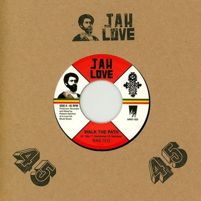 Ras Teo / Lone Ark Riddim Force - Walk The Path / Walk The Dub (Vinyl 7'')