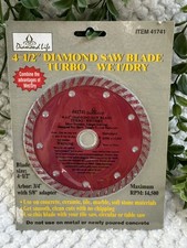 Diamond Life 4-1/2  Turbo Diamond Saw Blade W...