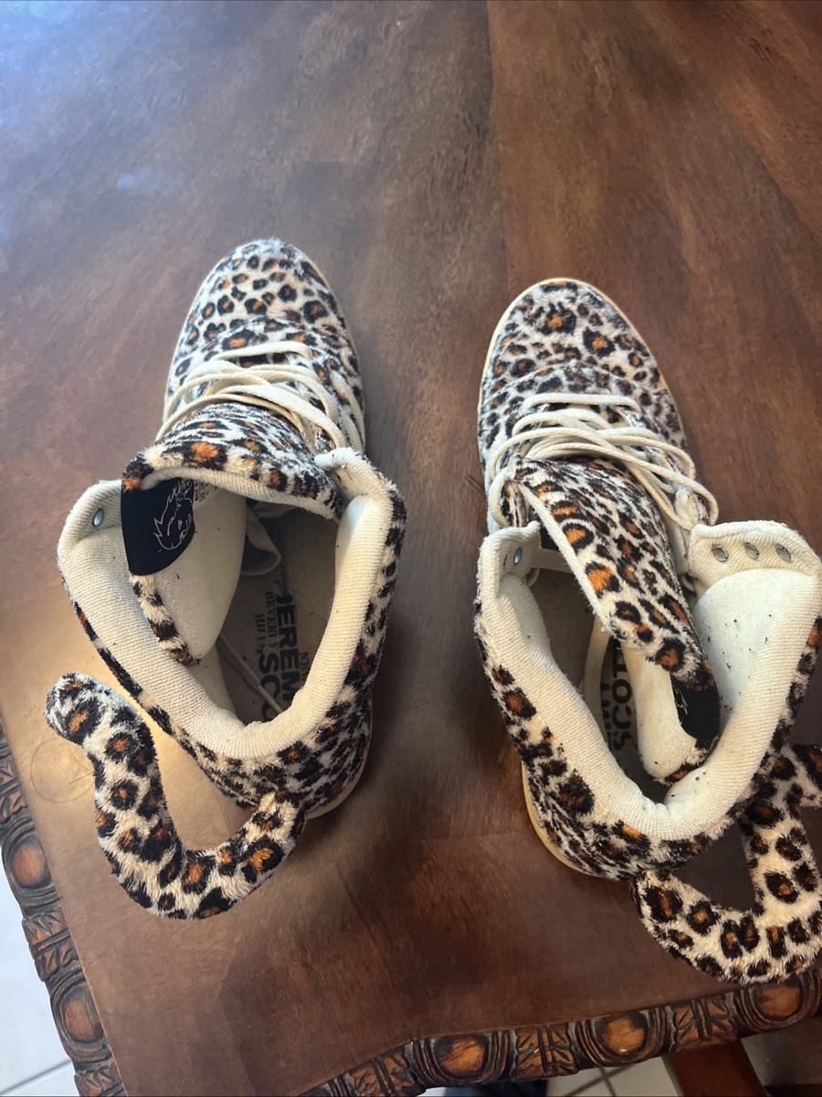 Size 11 - adidas Jeremy Scott Leopard Tail Sandstorm | eBay
