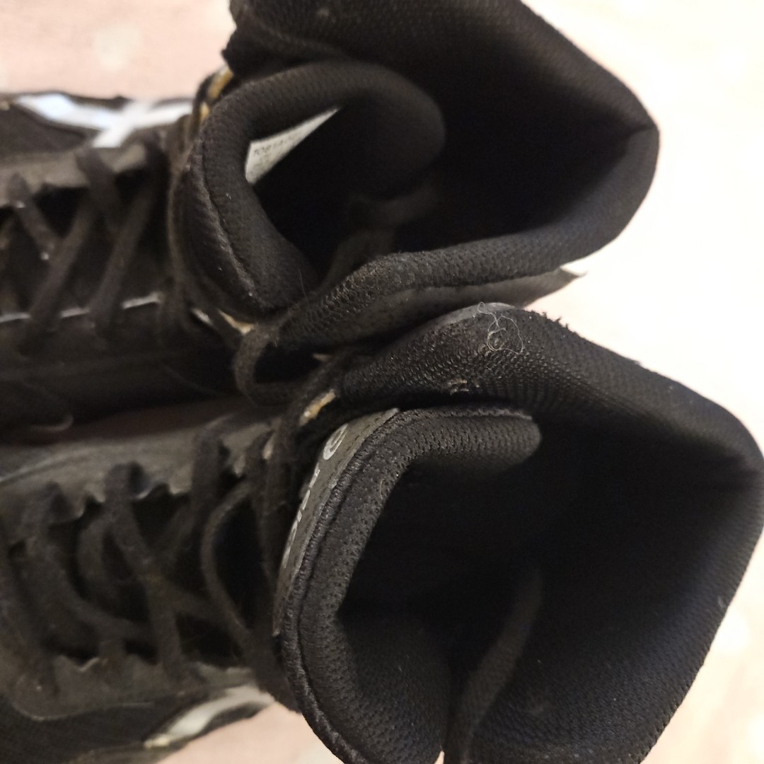 ASICS MEN'S MATFLEX 7 WRESTLING SHOES BLACK WHITE SIZE 9 thumbnail 6