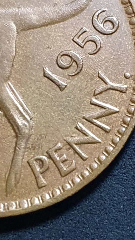 1956Y Penny Very Rare Variety (Renniks R7, R7 and R6) - image 4 of 4