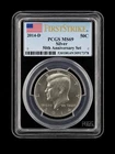 2014D Kennedy 50th Anniversary Set -silver -Half MS69 PCGS
