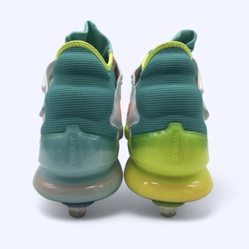 Nike Force Zoom Trout 7 Mid Size 13 Baseball Cleats Aurora Green CI3134-107 - 第 4/5 張圖片