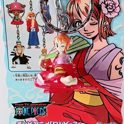 Nami - One Piece Kimono Costume Figure Keychain From Japan | eBay