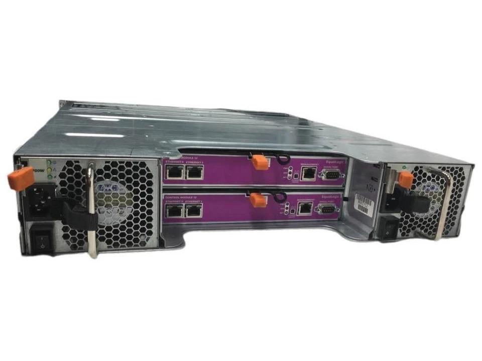 Dell 12 Bay 3.5in iSCSI SAN Storage EqualLogic PS4100 2x Type 12 Controller - Image 4 of 4