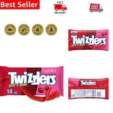 14oz Cherry Flavored Licorice Candy - Fun Chewy Treats for Celebrations