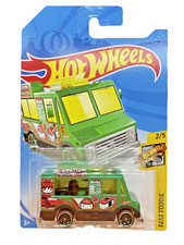 Hot Wheels Quick Bite Sushi Truck 2020 Food Van 1:64 scheda lunga sigillata