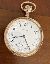American Waltham Pocket Watch 15j Gold Filled 19863389