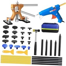 Car Dent Puller Kit, Painless Dent Removal Kit with Adjustable Dent 48PCS