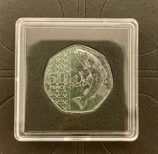 2023 Atlantic Salmon 50p Fifty Pence Coin Charles No Privy Mark Circulated - Available on eBay