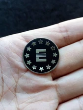 Fallout Enclave Star Logo Enamel Pin Metal Badge Brooch