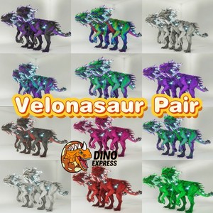 Velonasaur Color Pair ARK🦕 Survival Ascended ASA PVE PC/XBOX/PS