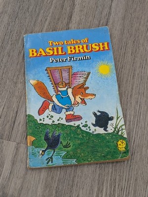 Two Tales of Basil Brush by Peter Firmin Paperback Vintage Children's Book 1985