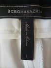 BCBG Maxazria Size Large Off White Harrison Straight Leg Dress Pants Trousers — photo 2