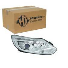 DIEDERICHS XENON SCHEINWERFER mit LWR CHROM LED-TFL LINKS passend für FORD FOCUS
