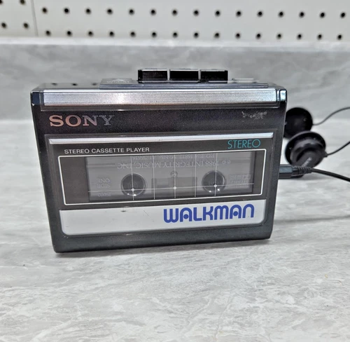 Vintage Sony Walkman WM-41 Cassette Tape Player - New Belts - Works
