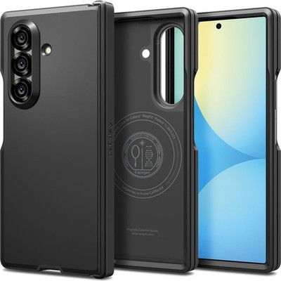 Handyhülle für Galaxy Z Fold7 Spigen Case Cover Schutz Hülle Etui Hülle Schwarz