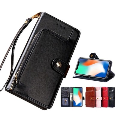 Genuine Leather Case For Xiaomi Poco X3 X4GT X7 F7 M6 C71 C75 Cover Card Pocket