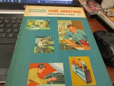 Vintage Popular Mechanics Illustrated Home Handyman Encyclopedia & Guide Lot 6