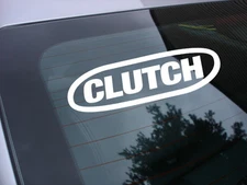 Clutch rock band decal sticker