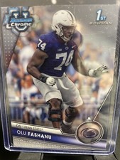 2023 Topps Bowman U Chrome Olu Fashanu #122