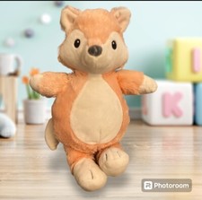 Blankets Beyond Stuffed Baby Rattle Plush Fox 12" Forest Animal Lovey