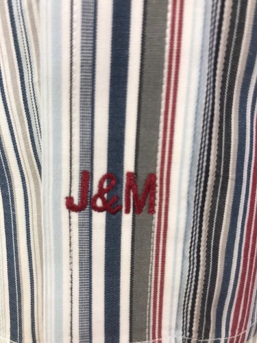 Johnston & Murphy Mens Long Sleeve Button Down Shirt, Multicolor, Large - Picture 3 of 4