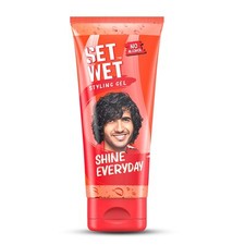 Set Wet Styling Hair Gel for Men - Shine Everyday, 50ml Light Hold, High Shine