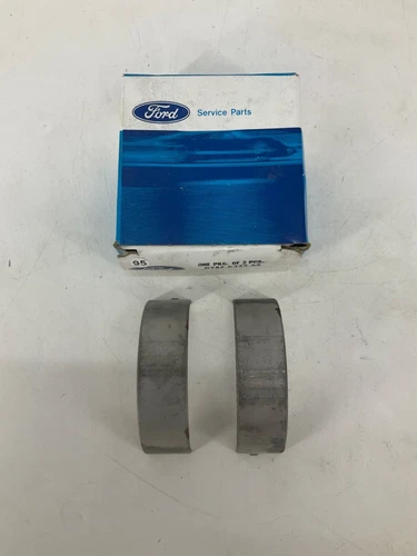 2 PIECES OEM Ford D7AZ-6333-AA Crankshaft Bearing 1973-79 351M 351W V8 NOS