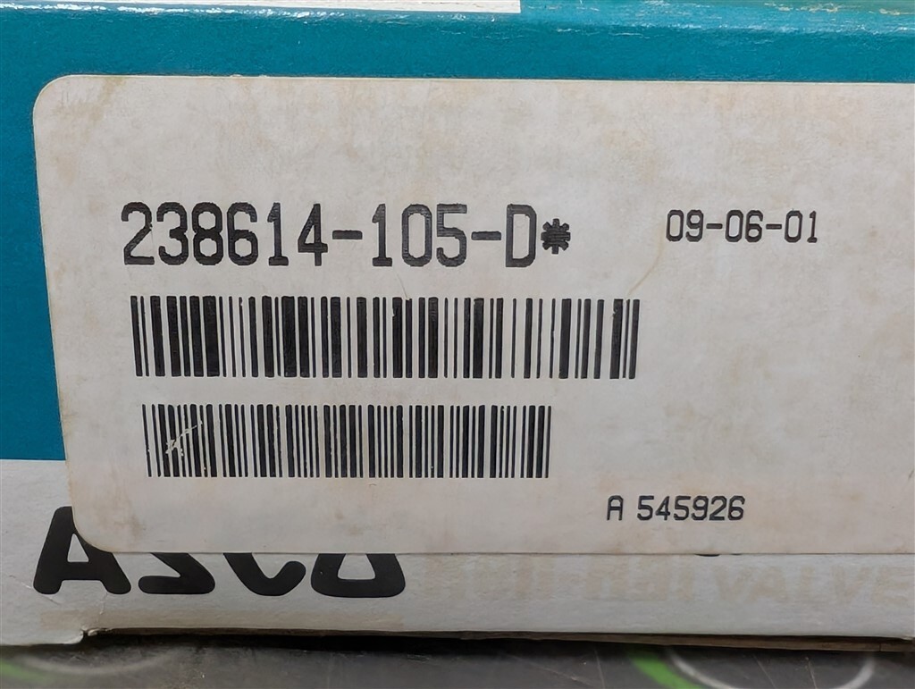 NEW ASCO 238614-105-D Red Hat Solenoid Valve Coil 24VDC MP-C-089