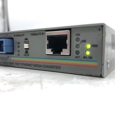 Allied Telesyn AT-MC103XL Fast Ethernet Media Converter TESTED FOR POWER READ