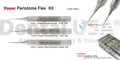 Dental USA POWER PERIOTOME FLEX SET OF 3