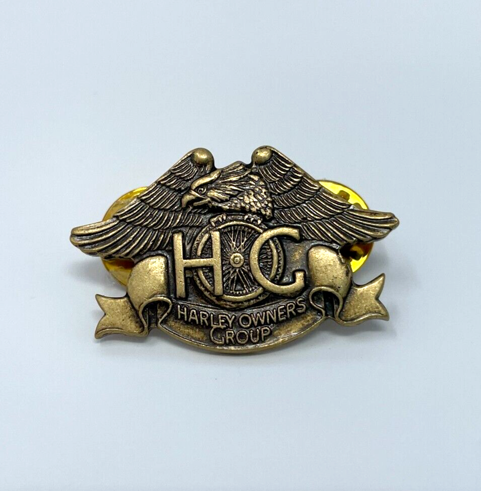 Vintage Harley Davidson Pin HOG Harley Owners Group Pin 1983