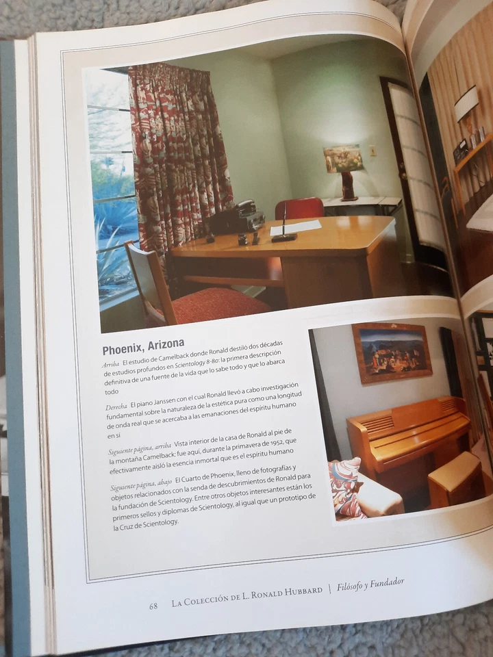 Filosofo Y Fundador El Espiritu Redescubierto. L. Ron Hubbard, Hardcover Spanish - Image 4 of 4