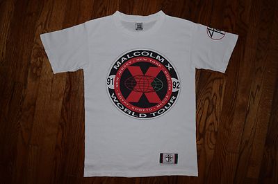 malcolm x 90s t shirt