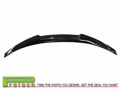 M4 Style Carbon Fiber Trunk Spoiler 14-17 BMW F22 228i 235i Coupe CF - Picture 3 of 3