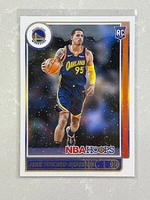 2021-22 NBA Hoops Juan Toscano-Anderson Winter Rookie Card #248 Warriors RC