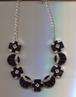 Kenneth J  lane black deco style  necklace — photo 4